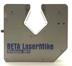 BETA Lasermike 201-100 Endura 201 LASER Micrometer Gage Head, .01-1.0″ Range