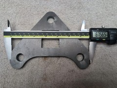 Chinese China Mini Excavator Drive Motor Brackets For Reinforcement 1/2″ Thick