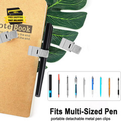 Plastic Clipboards with Pen Holder, Thickened Clip Boards with Low Profile Clip,