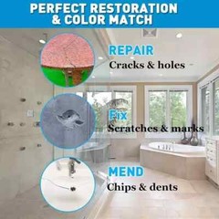 Tile Repair Kit & Granite Quartz Countertop Chip Repair Kit Color Match Marble
