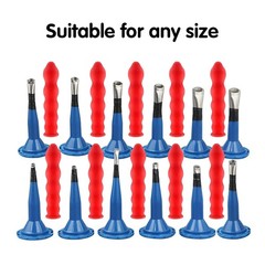 40 Pcs Caulk Caps,Reusable Caulk Tube Saving Sealer,Adhesive Rubber Cover Sav…