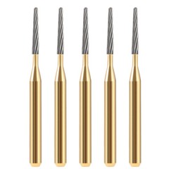 AZDENT Dental FG Tungsten Carbide Burs Dills Round Type For High Speed Handpiece