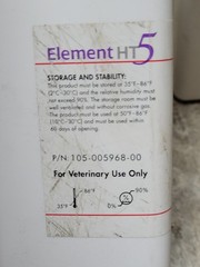 x2 Element HT5 Hematology, EHT5 DIFF LYSE Solution 300mL Expires 2/10/2027