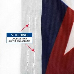 DELIVERY AVAILABLE advertising super flag polyester banner *POLE NOT INCLUDED*