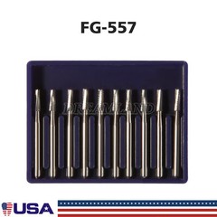 USA Dental Carbide Burs FG Round 19mm/Surgical Burs 25mm 40 Types For High Speed