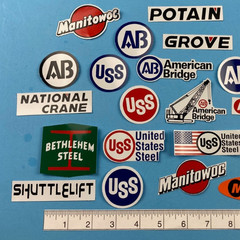Big Sticker Lot USS United States Steel AB American Bridge Ironworker Carpenter