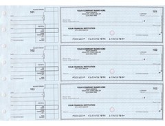 Manual checks business 300 Blue
