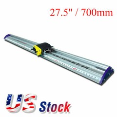 27.5″ Sliding KT Board Trimmer Cutting Ruler, Photo PVC PET Protective Cutter US