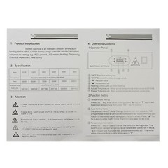 500W Electric Preheating Hot Plate 150 × 150 mm LED Microcomputer PCB Rework