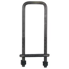 Buyers Products Ub623518 Square Bend U-Bolt Kit, Steel, 18″ L, Pk4