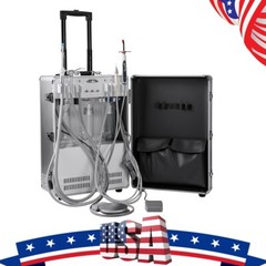 Dental Portable Delivery Unit Air Compressor Suction Strong /Weak suction 4Hole