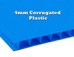 4mm Corrugated Plastic Sheets 18×24 24×36 24×48 36×36 Many Colors Coroplast Sign