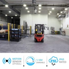 240W UFO LED High Bay Light 5700K Industrial Led Shop Lights for Warehouse, Gym