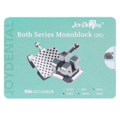 AZDENT Dental Orthodontic MIM Monoblock Brackets Braces Mini Roth/MBT Hooks 345