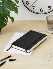 Moleskine Classic Expanded Notebook, Hard Cover, Large (5″ x 8.25″) Ruled/Lin…