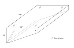 12′ FT Concession Trailer Food Truck HOOD SYSTEM CaptiveAire Fan 2300 CFM