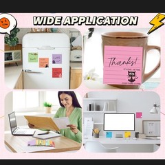 24 Pcs Funny Sticky Notes for Work 3×3 Inches Sarcastic Self Adhesive Notepad…