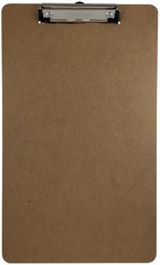 Legal Size Clipboard Low Profile Clip 9» x 15» Single (Pack of 1)