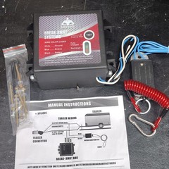 Jack Boss Trailer Brakes Breakaway Kit 2V Side Load Controller System