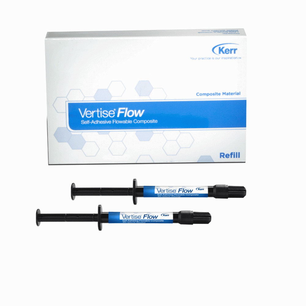 Kerr 34402 Vertise Flow Self Ad Flowable Composite Syringe A2 2g EXP Feb 2027