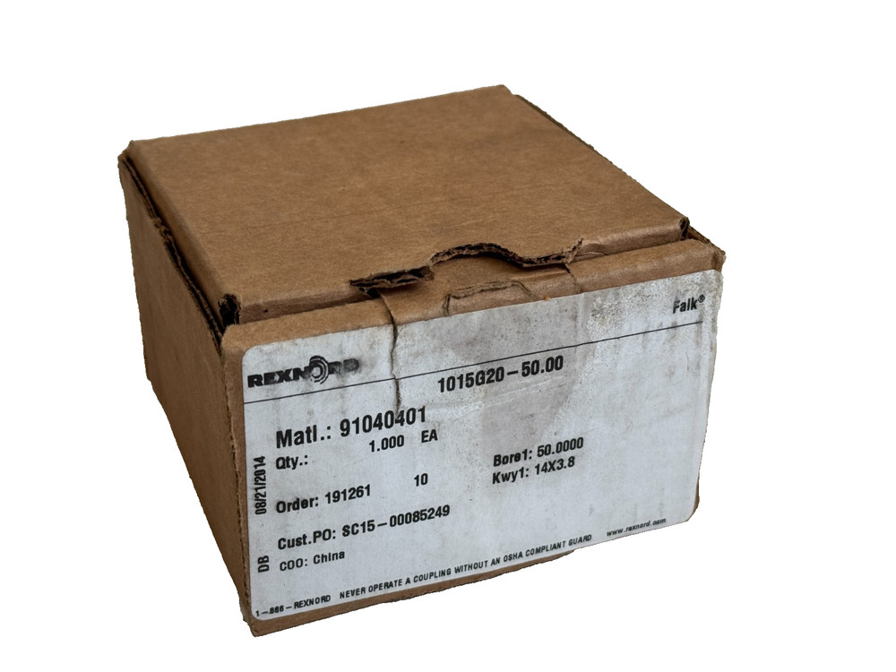 NEW IN BOX Falk 1015G20-50.00 Sleeve Coupling
