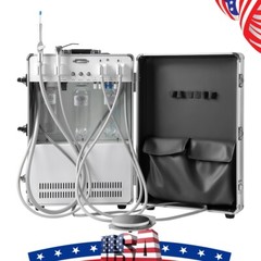 Dental Portable Delivery Unit Air Compressor Suction Strong /Weak suction 4Hole