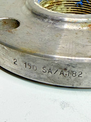 STAINLESS STEEL FLANGE 2” Treded 150 SA/A182 F304/304L B16.5 17E41 10/17 India