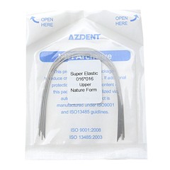 AZDENT Dental Orthodontic Arch Wires Super Elastic Niti Nature Form Rectangular