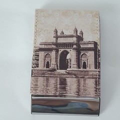 The Bombay Store Business Card Holder Taj Mahal Gateway of India Never Used