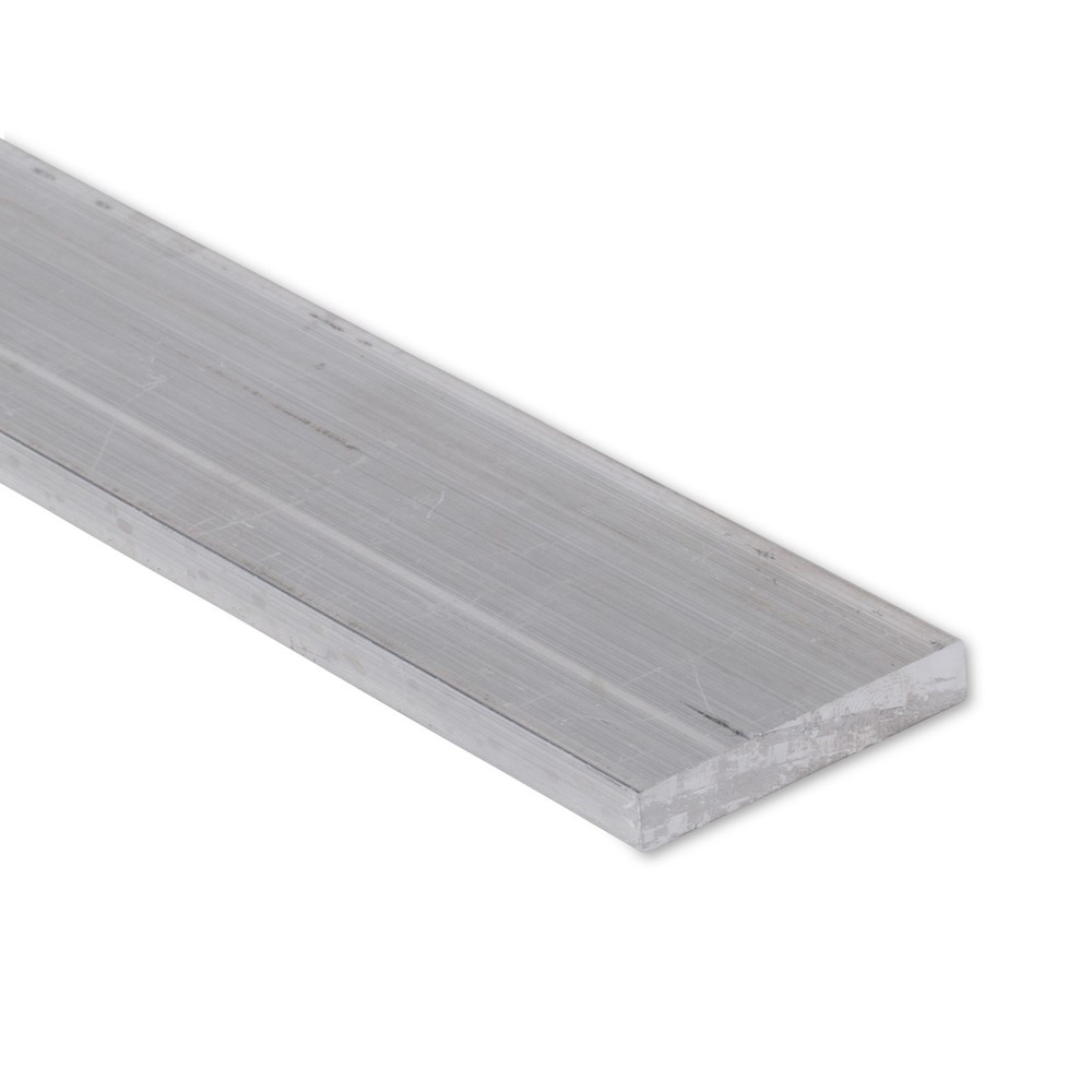 1/4″ x 2″ Aluminum Flat Bar, 6061 Plate, 6 Inch Length, T6511 Mill Stock, 0.25″