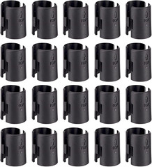Wire Shelf Clips,40-Packs Wire Shelving Shelf Lock Clips for 1″ Post- Shelving S