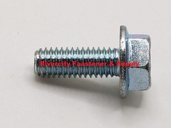 M6-1.0×16 Flange Bolts 6mm x 1.0 x 16mm Grade 10.9 Steel Screws M6x1.0 x 16