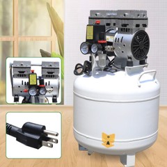 40L Oil Free Oilless Dental Medical Air Compressor 165L/min 115 PSI