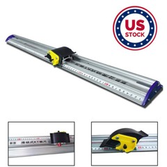 71″ 180cm Sliding KT Board Trimmer Cutting Ruler Photo PVC PET Protective Cutter
