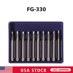 Dental Midwest FG 330 Regular Shank Pear Shaped Carbide Burs 100/Pk