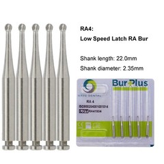WAVE Dental Round Burs Carbide Latch Burs RA 1 2 3 4 5 6 7 8 LA Slow Speed PRIMA