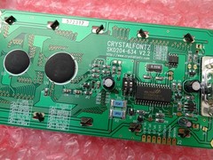 CRYSTALFONTZ SKD204-634 V2.2 CHINA / NOS / SEE ALL INFO / FS / 3ABN_Z2