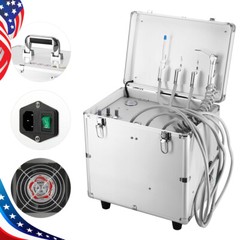 Portable Dental Delivery Unit Compressor Light Curing Utrasonic Scaler Suction