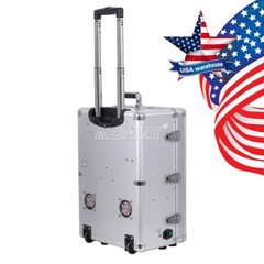 Dental Portable Delivery Air Compressor Unit +Ultrasonic Scaler +Curing Light 4H
