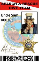 CUSTOM NOVALTY PVC ID CARD – BUYER PROVIDED ARTWORK