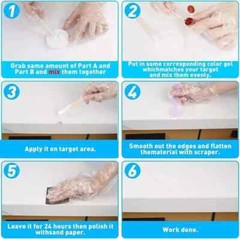 Tile Repair Kit & Granite Quartz Countertop Chip Repair Kit Color Match Marble