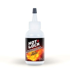 VibraTITE 19960 HotLock Extreme High Temperature Threadlocker, Translucent