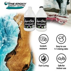 The epoxy resin Store – No yellowing, tabletops, crafts, counters – 1 Gallon Kit