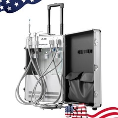 Dental Portable Delivery Unit Air Compressor Suction Strong /Weak suction 4Hole