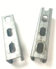 UNBRANDED SLOTTED STRUT CHANNELS PART # DOES NOT APPLY *LOT OF 2*