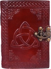 Multicolor Embossed Leather Journal – 5×7 Inch Handmade Notebook Artistic Cover
