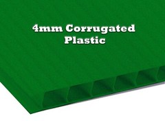 4mm Corrugated Plastic Sheets 18×24 24×36 24×48 36×36 Many Colors Coroplast Sign