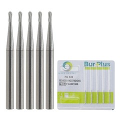 Wave Dental Carbide Burs FG #330 Friction Grip Pear For High Speed Handpiece