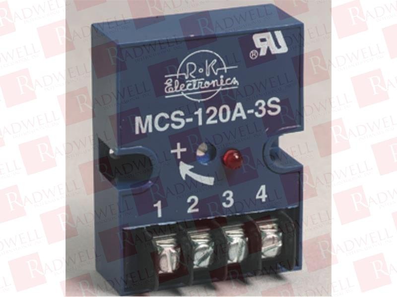 R-K ELECTRONICS MCS-120A-3S / MCS120A3S (USED)