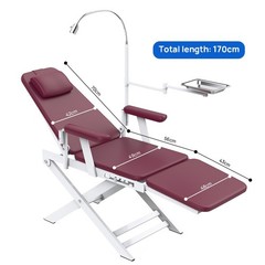 Portable Dental Delivery Unit Air Compressor Curing Light Scaler /Chair /Stool